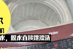 海尔洗衣机脱水噪音大的原因及维修方法（洗衣机脱水声音大问题的解决方案）