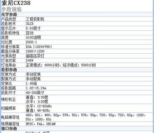 索尼投影仪如何正确关闭？常见错误操作有哪些？  第2张