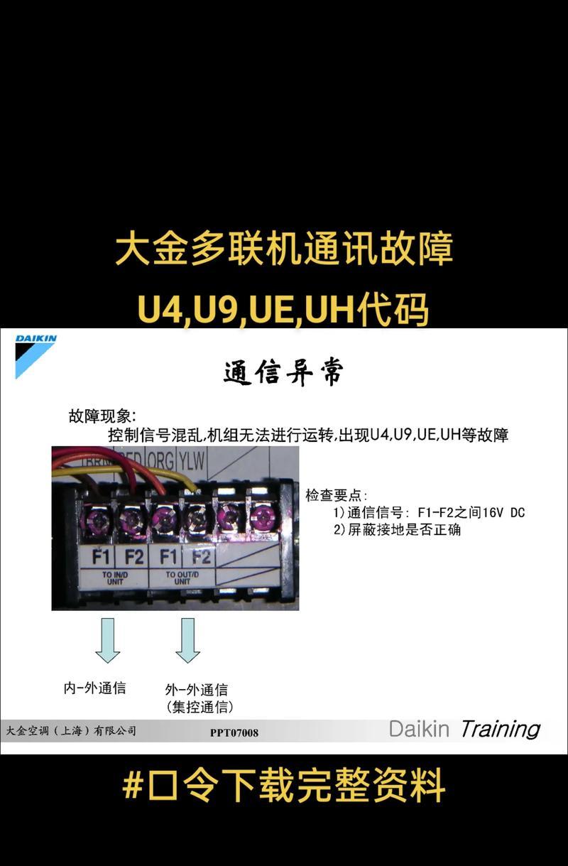 锦山中央空调u4故障含义是什么？如何解决？  第3张